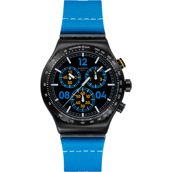 SWATCH MOMENTS IN BLUE YVB100