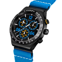 SWATCH MOMENTS IN BLUE YVB100