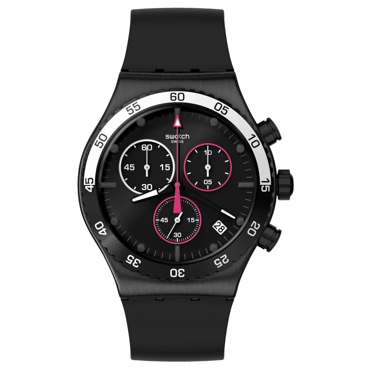 SWATCH MAGENTA AT NIGHT YVB413