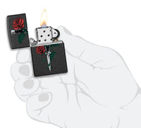 Rose Dagger Tattoo Design - 49778