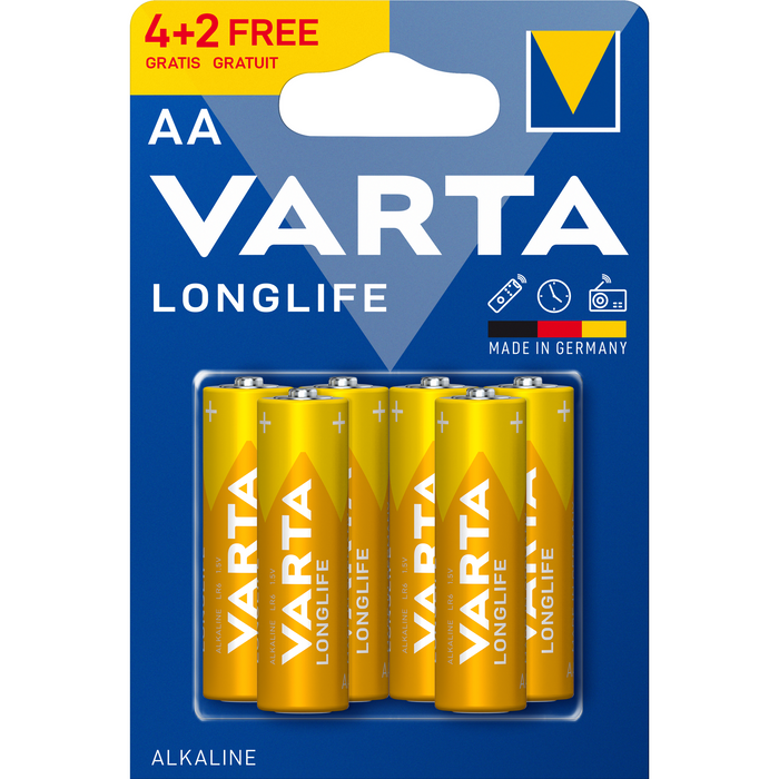 VARTA Longlife 4+2 AA