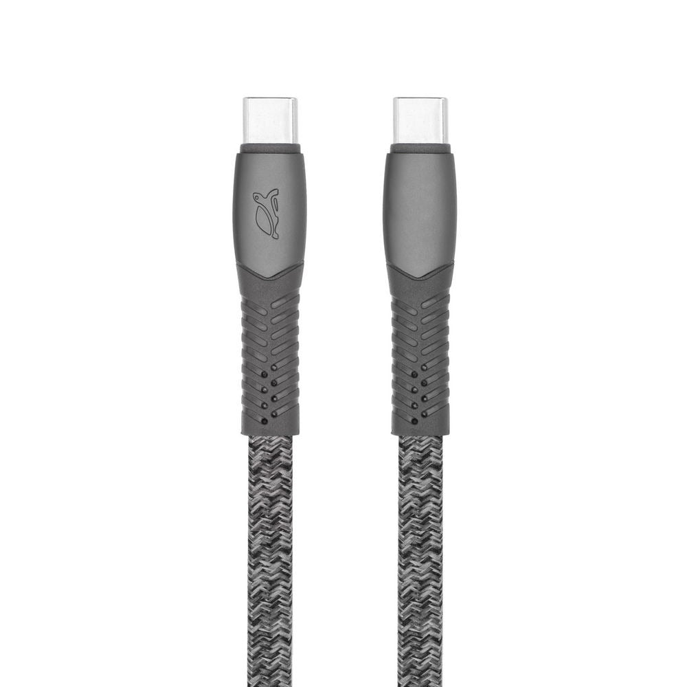 RIVACASE PS6105 GR12 Type-C / Type-C cable 1,2m grey