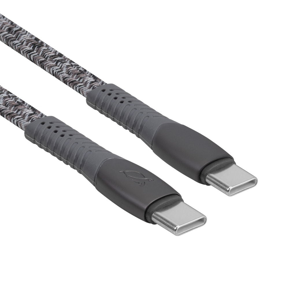 RIVACASE PS6105 GR12 Type-C / Type-C cable 1,2m grey
