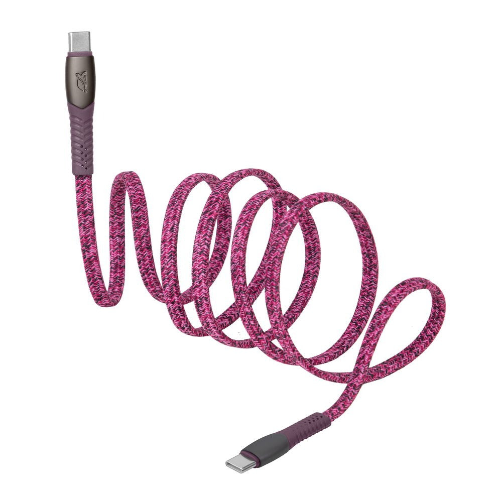 RIVACASE PS6105 RD12 Type-C / Type-C cable 1,2m red