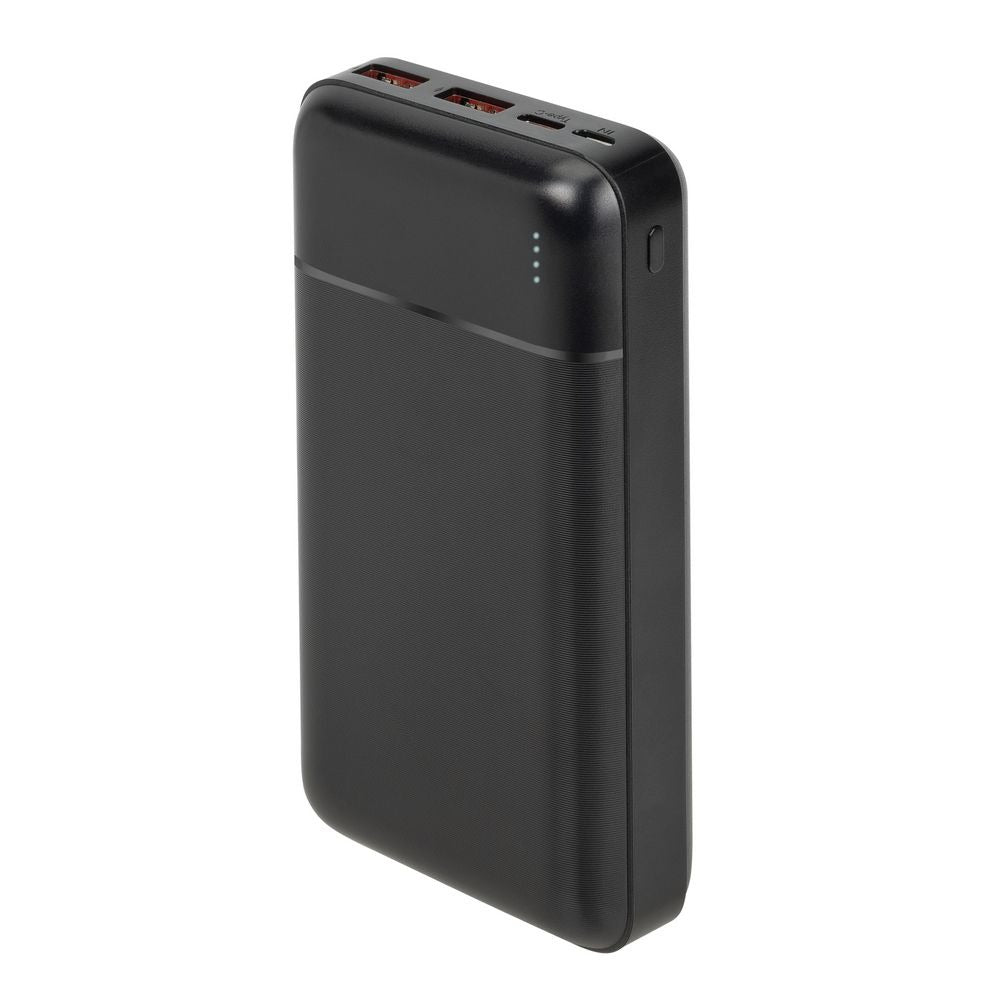 RIVACASE VA2102 (20000 mAh) black, QC/PD 22.5W portable battery