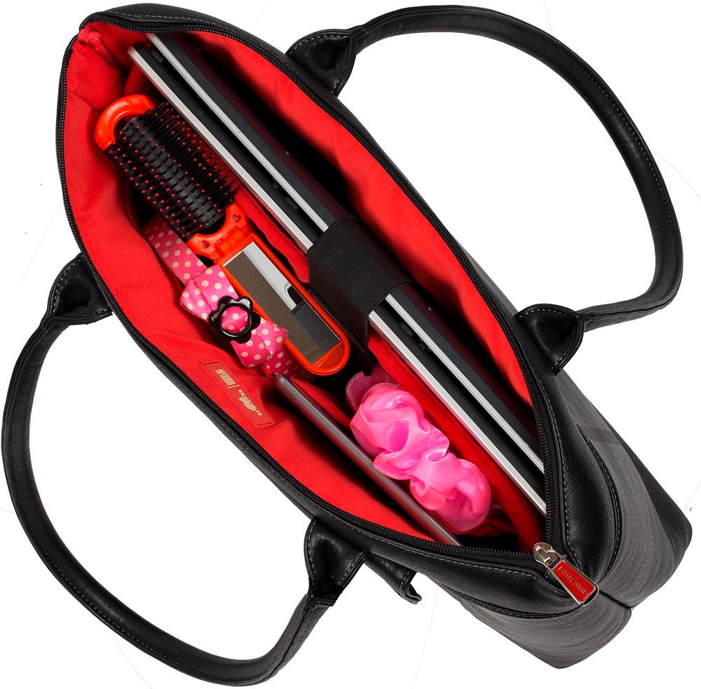 RIVACASE ORLY 8991 (PU) Lady's Laptop Bag 15.6" Black Large