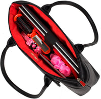 RIVACASE ORLY 8991 (PU) Lady's Laptop Bag 15.6" Black Large