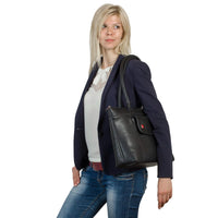 RIVACASE ORLY 8991 (PU) Lady's Laptop Bag 15.6" Black Large