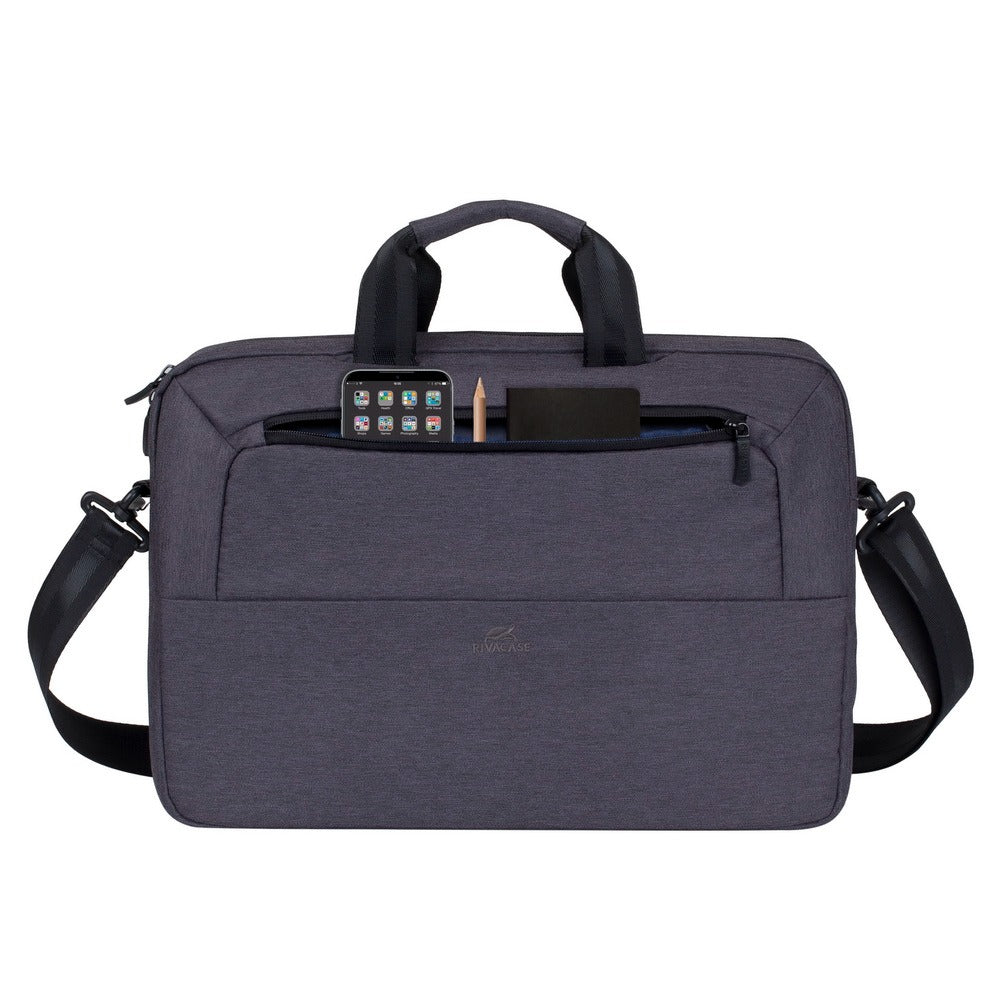 RIVACASE SUZUKA-ECO 7730 black ECO Laptop shoulder bag 15.6"