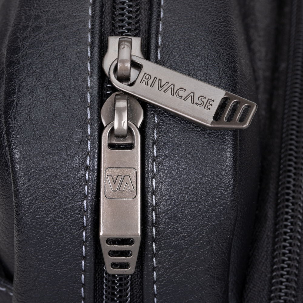 RIVACASE ORLY 8940 (PU) black full size Laptop bag 16"