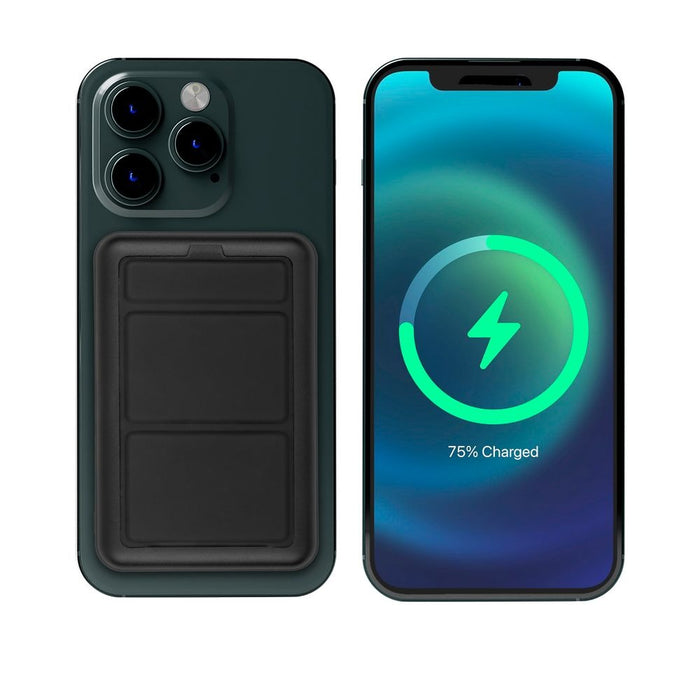 RIVACASE VA2604 (10000 mAh) Magsafe Qi WIRELESS 15W + QC/PD20W portable battery with stand