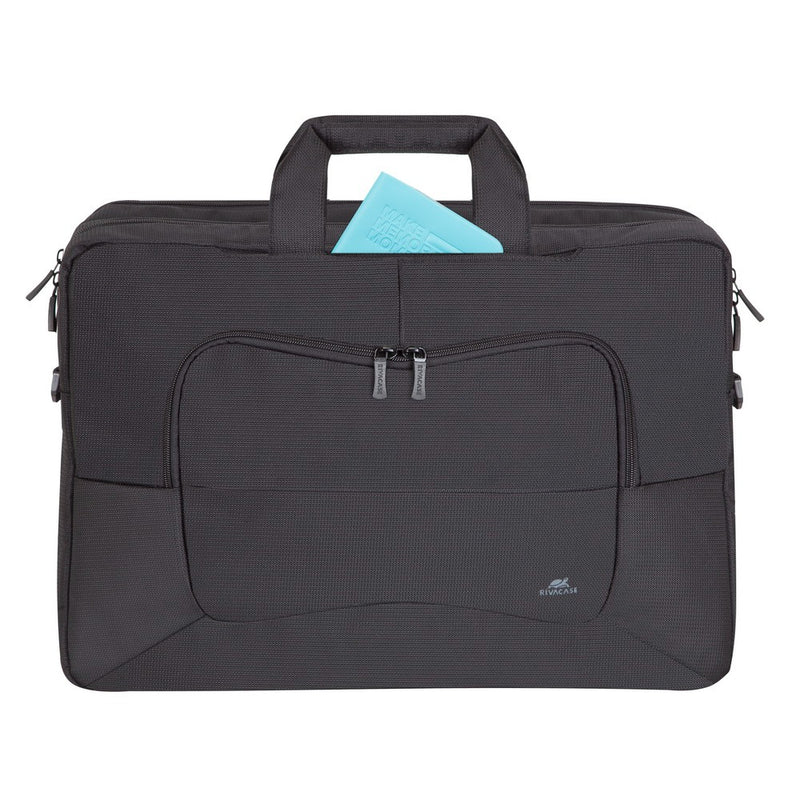 RIVACASE TEGEL-ECO 8455 black ECO full size Laptop Bag 17.3"