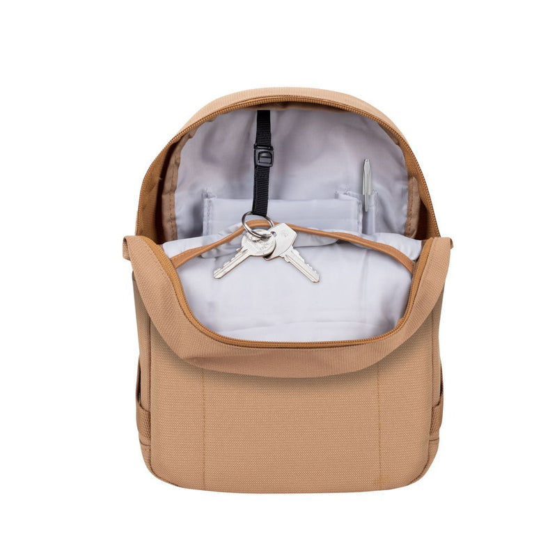 RIVACASE AVIVA 5422 beige Small urban backpack 6L
