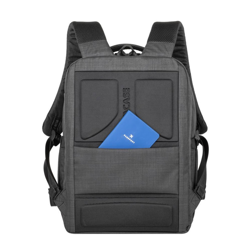 RIVACASE BISCAYNE 8363 black carry-on Laptop backpack 15.6"