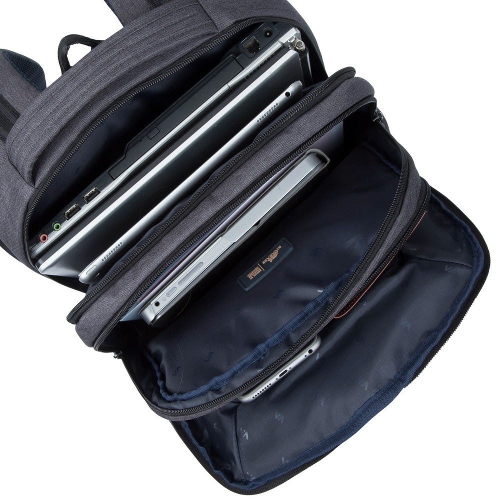 RIVACASE SUZUKA-ECO 7765 black ECO Laptop backpack 16"