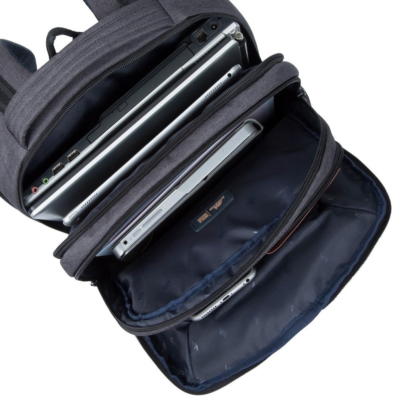 RIVACASE SUZUKA-ECO 7765 black ECO Laptop backpack 16"