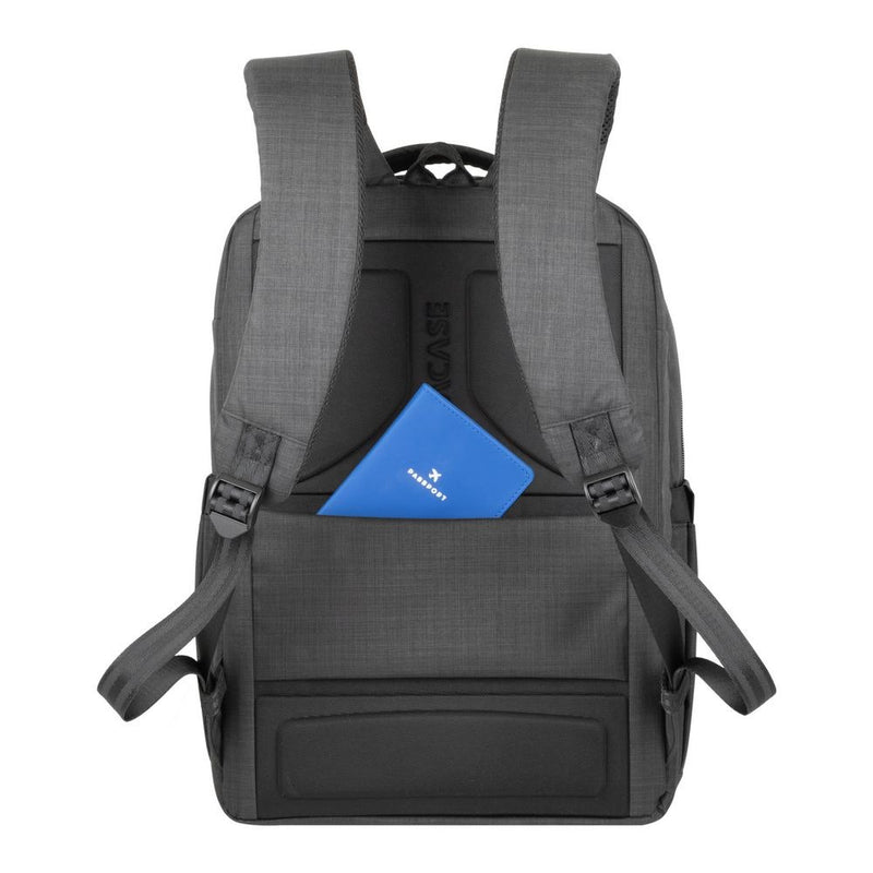 RIVACASE BISCAYNE 8363 black carry-on Laptop backpack 15.6"