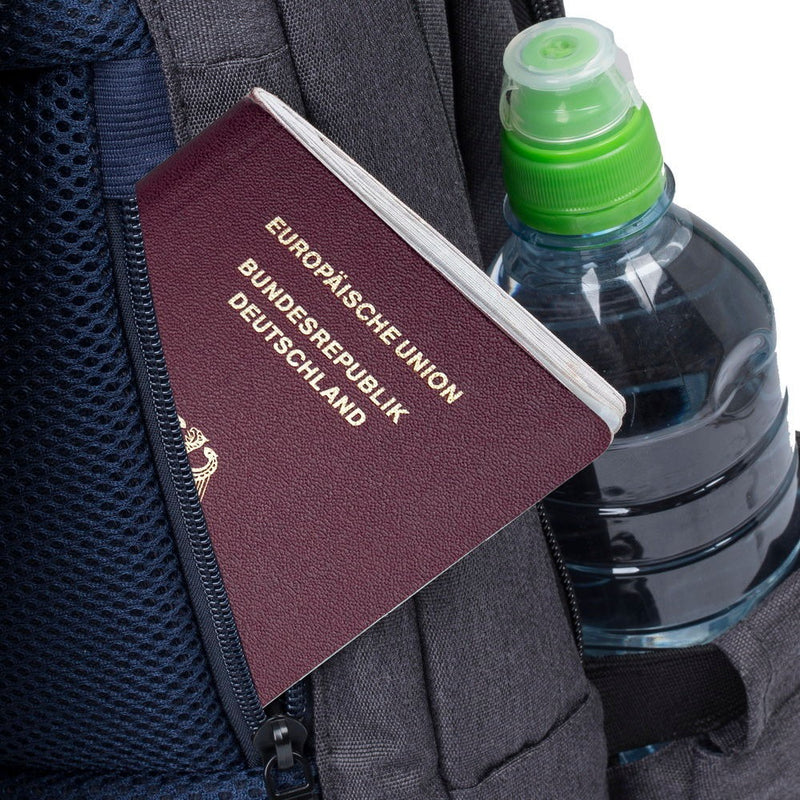 RIVACASE SUZUKA-ECO 7765 black ECO Laptop backpack 16"