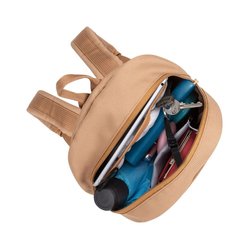RIVACASE AVIVA 5422 beige Small urban backpack 6L