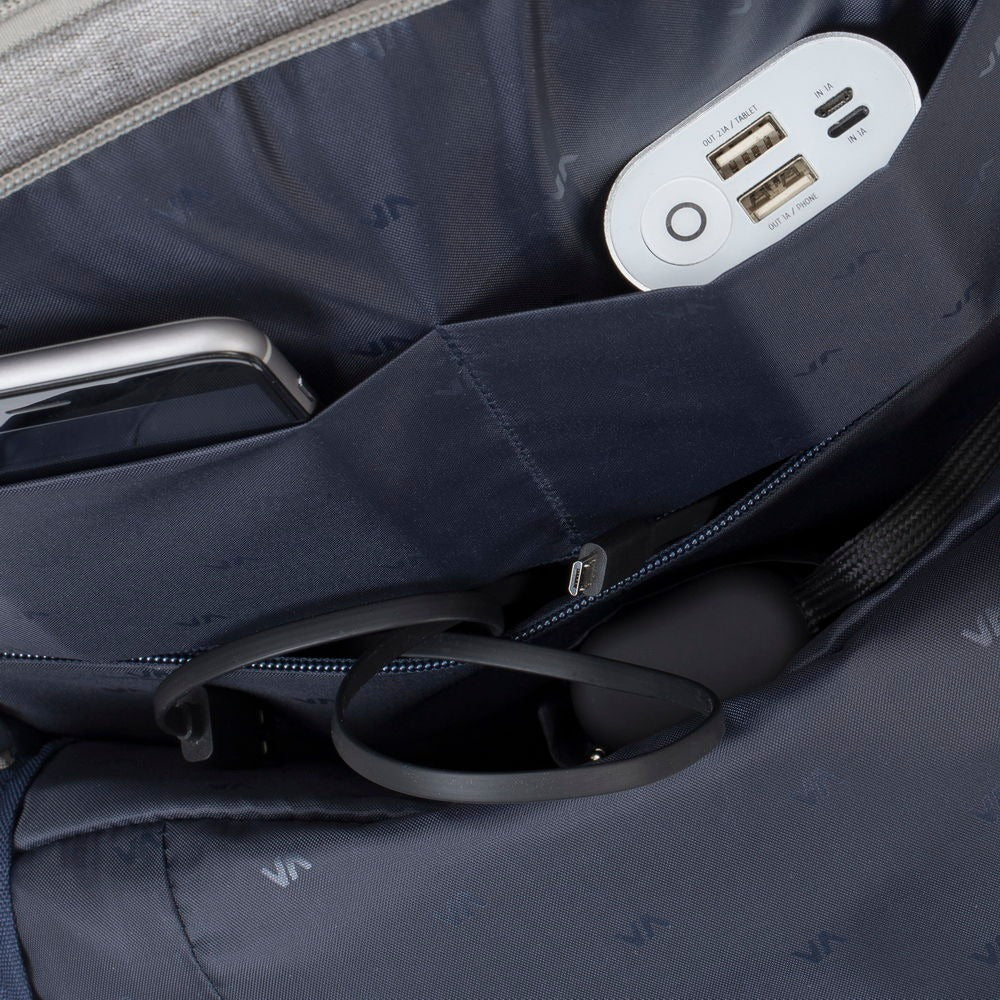 RIVACASE SUZUKA-ECO 7760 grey ECO Laptop backpack 15.6"