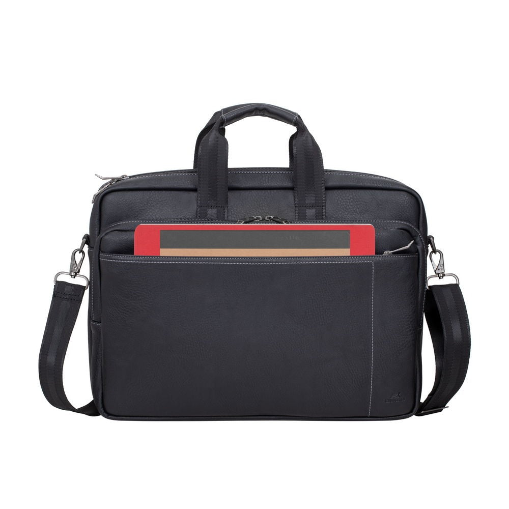 RIVACASE ORLY 8940 (PU) black full size Laptop bag 16"