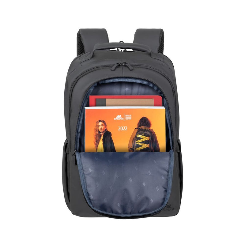 RIVACASE TEGEL-ECO 8435 black Coated ECO Laptop Backpack 15.6”