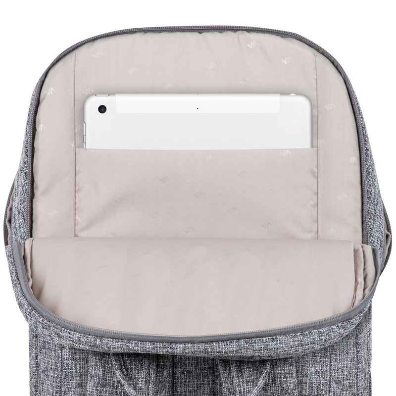 RIVACASE ANVIK 7962 light grey Laptop backpack 15.6"