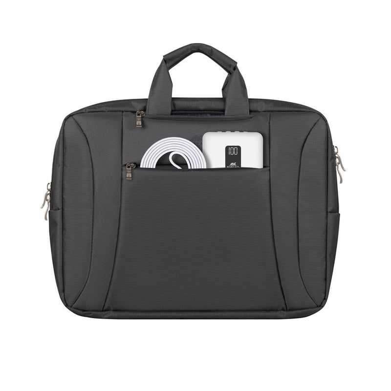 RIVACASE CENTRAL 8290 charcoal black convertible Laptop bag/backpack 16"