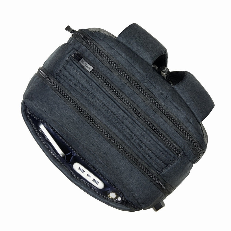 RIVACASE BISCAYNE 8365 black carry-on Laptop backpack 17.3"