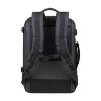 RIVACASE TEGEL-ECO 8465 black Coated ECO Travel Laptop Backpack 17.3”
