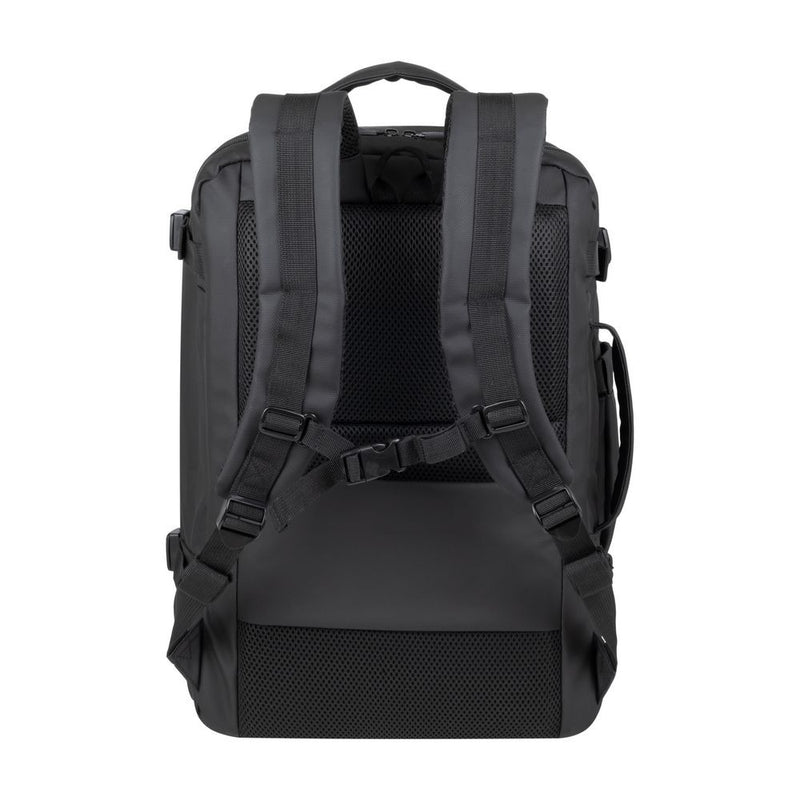 RIVACASE TEGEL-ECO 8465 black Coated ECO Travel Laptop Backpack 17.3”