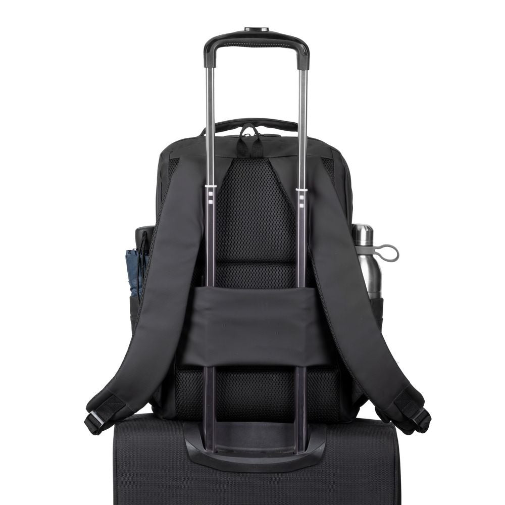 RIVACASE TEGEL-ECO 8435 black Coated ECO Laptop Backpack 15.6”