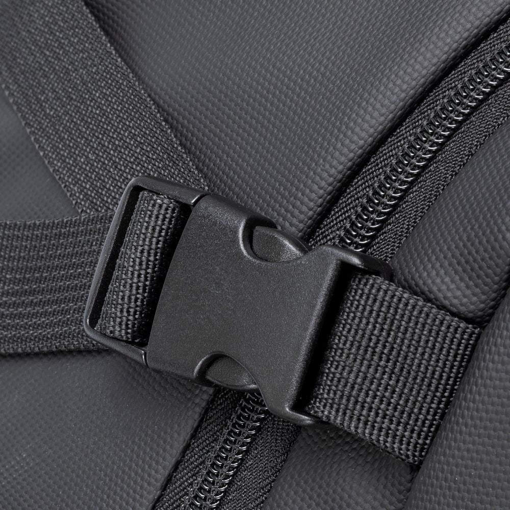 RIVACASE TEGEL-ECO 8465 black Coated ECO Travel Laptop Backpack 17.3”