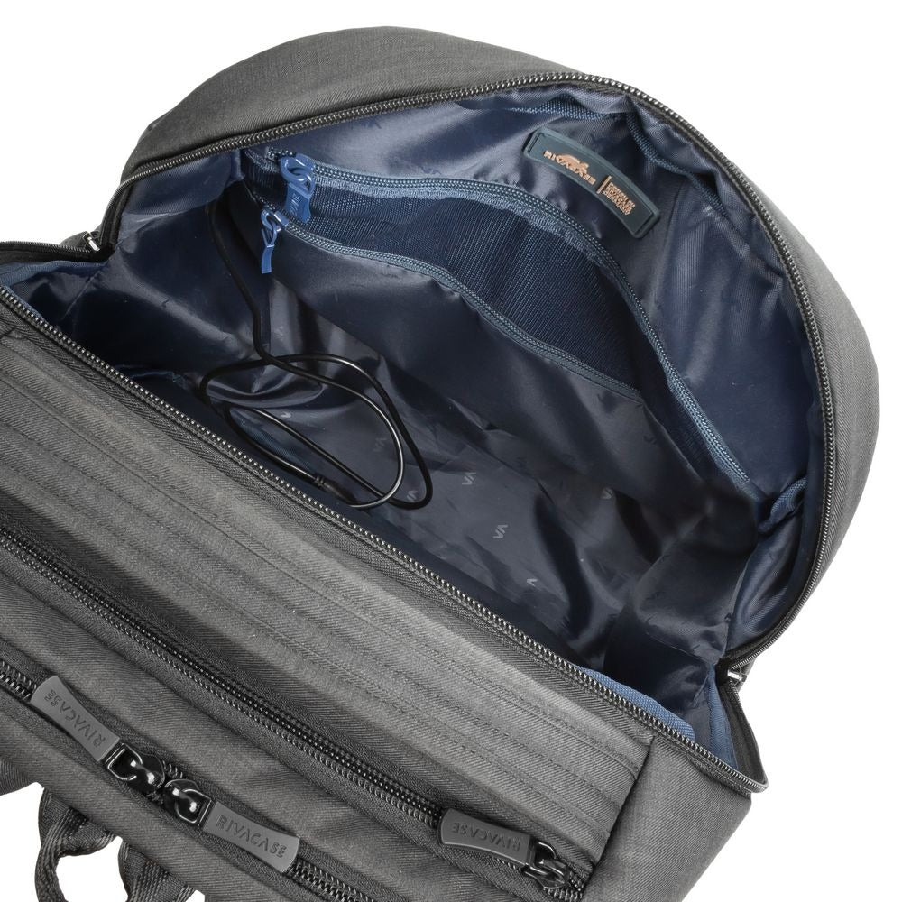 RIVACASE BISCAYNE 8363 black carry-on Laptop backpack 15.6"
