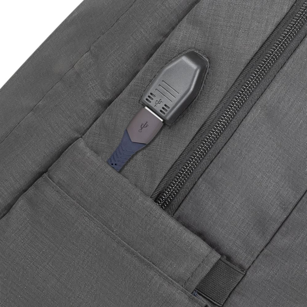 RIVACASE BISCAYNE 8363 black carry-on Laptop backpack 15.6"