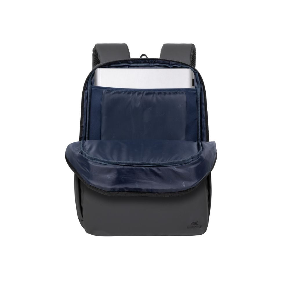 RIVACASE TEGEL-ECO 8435 black Coated ECO Laptop Backpack 15.6”