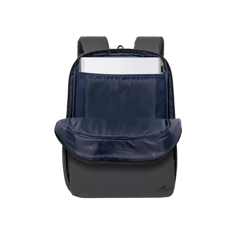 RIVACASE TEGEL-ECO 8435 black Coated ECO Laptop Backpack 15.6”
