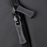 RIVACASE TEGEL-ECO 8465 black Coated ECO Travel Laptop Backpack 17.3”
