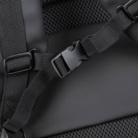 RIVACASE TEGEL-ECO 8465 black Coated ECO Travel Laptop Backpack 17.3”