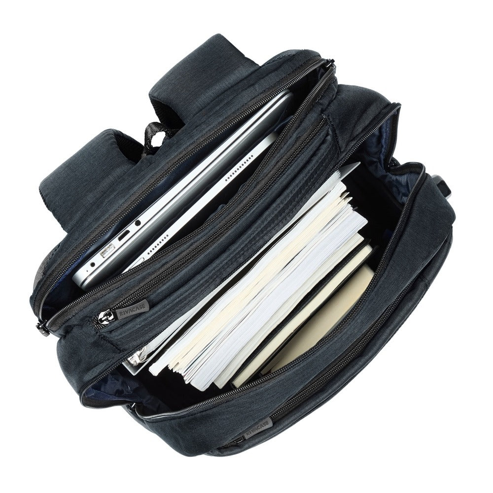 RIVACASE BISCAYNE 8365 black carry-on Laptop backpack 17.3"