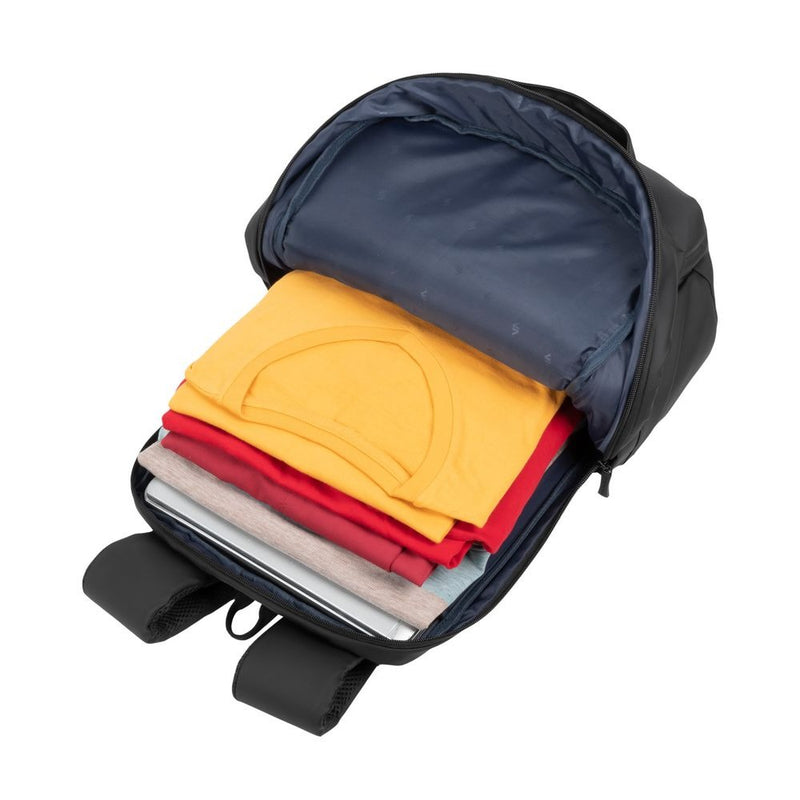 RIVACASE TEGEL-ECO 8435 black Coated ECO Laptop Backpack 15.6”