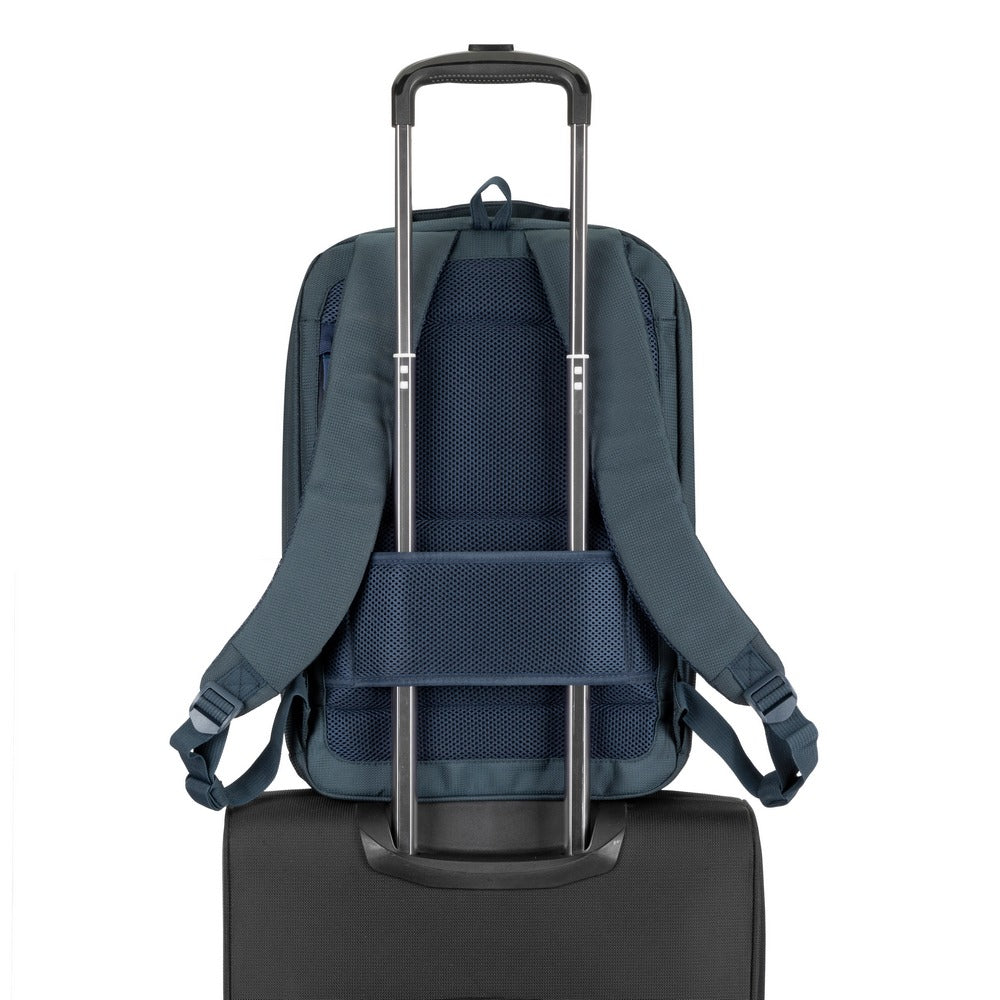 RIVACASE TEGEL-ECO 8460 dark blue ECO Bulker Laptop Backpack 17.3”
