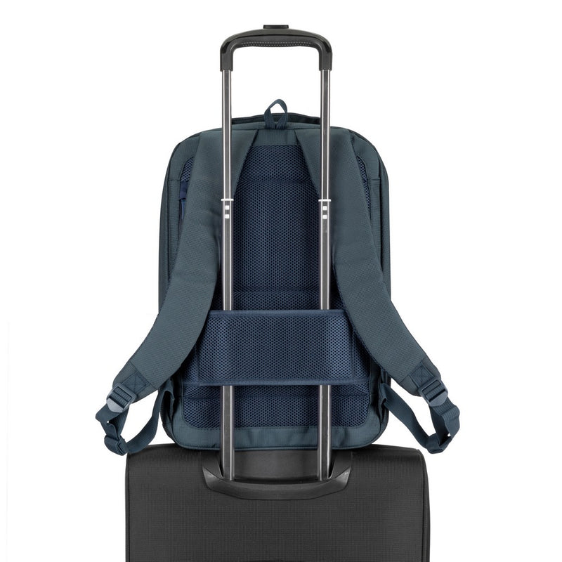 RIVACASE TEGEL-ECO 8460 dark blue ECO Bulker Laptop Backpack 17.3”