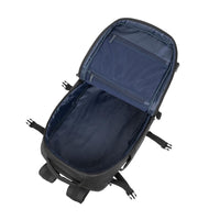 RIVACASE TEGEL-ECO 8465 black Coated ECO Travel Laptop Backpack 17.3”