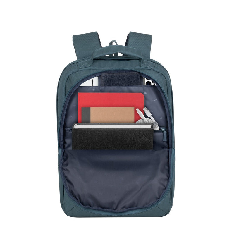 RIVACASE TEGEL-ECO 8460 aquamarine ECO Bulker Laptop Backpack 17.3”