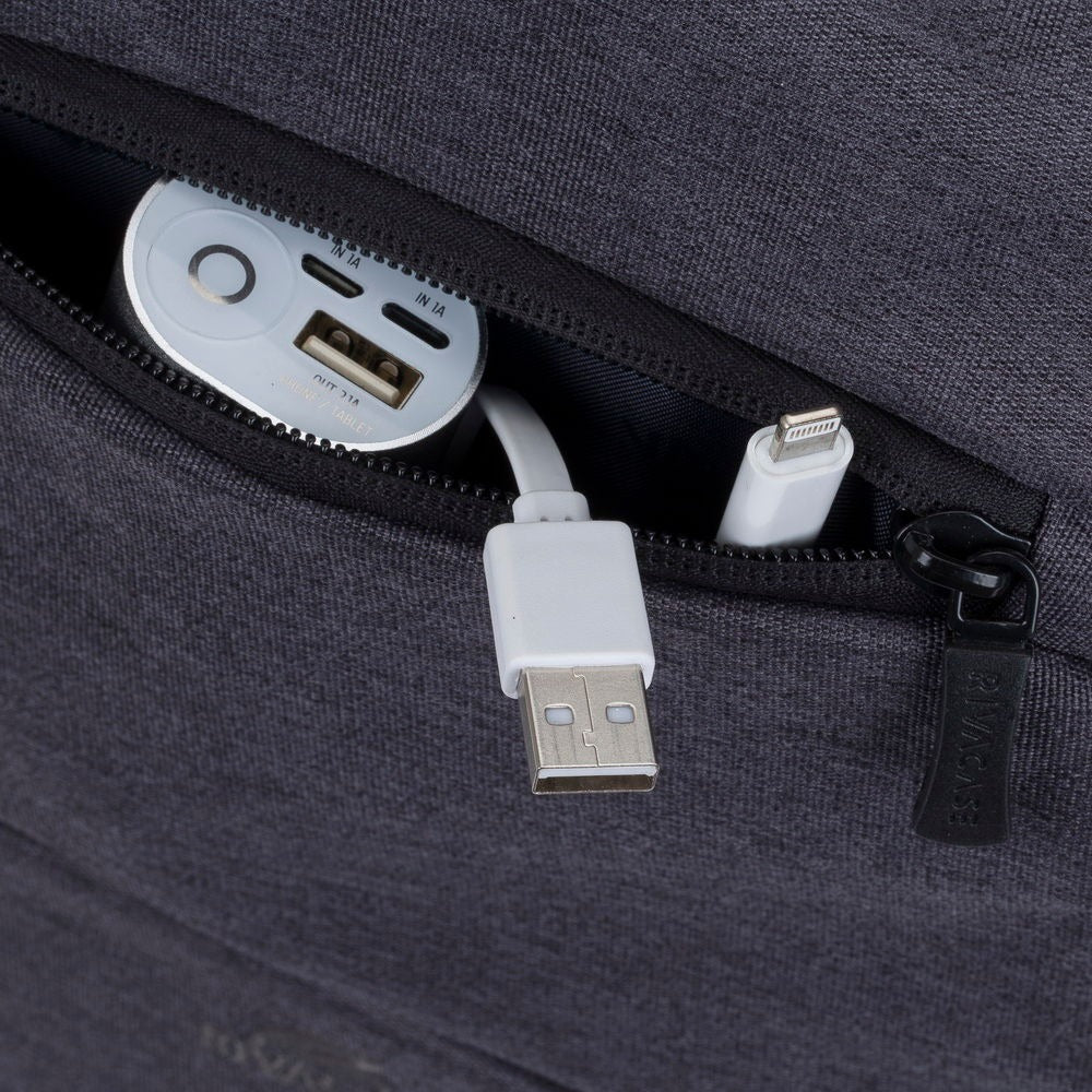 RIVACASE SUZUKA-ECO 7760 black ECO Laptop backpack 15.6"