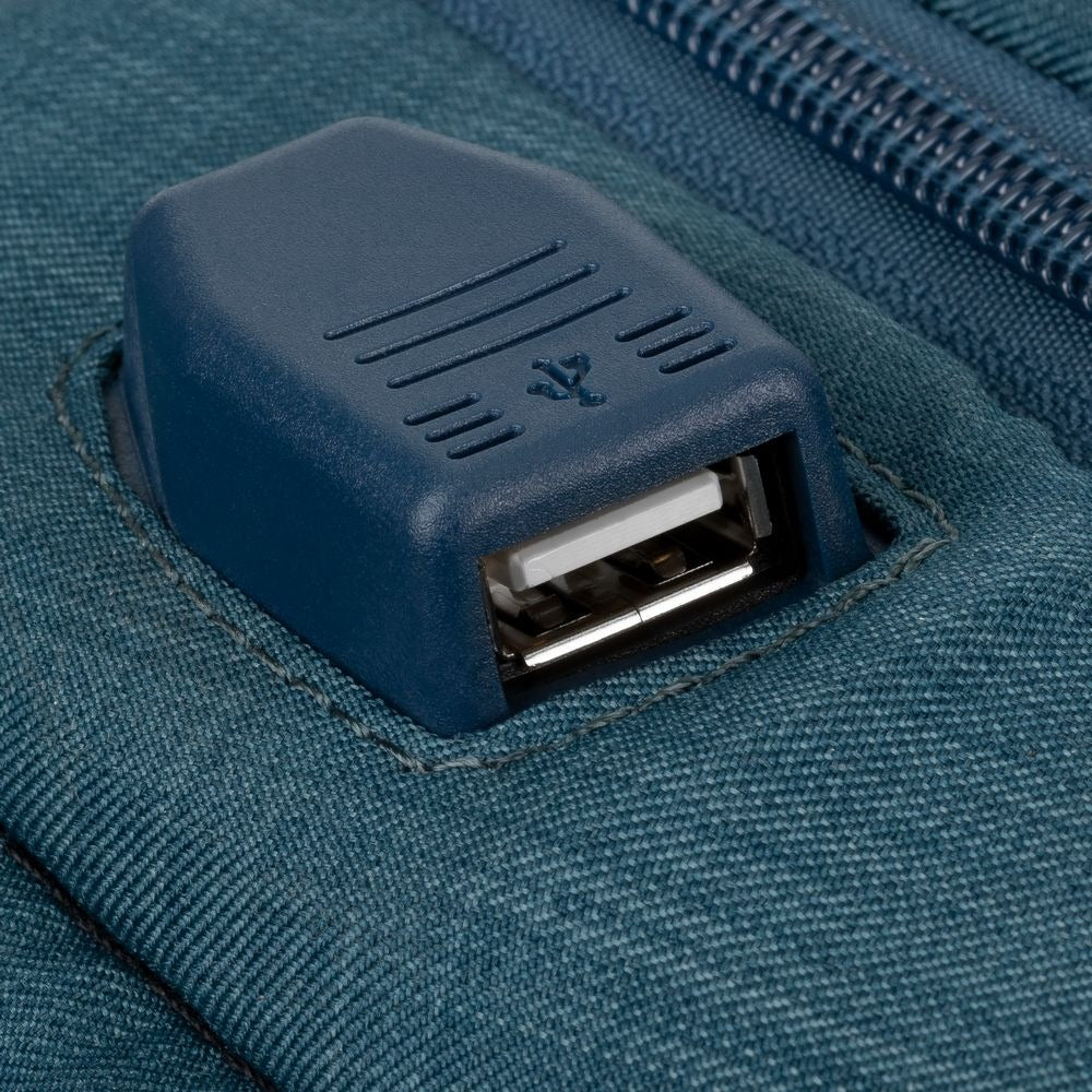 RIVACASE BISCAYNE 8365 blue carry-on Laptop backpack 17.3"