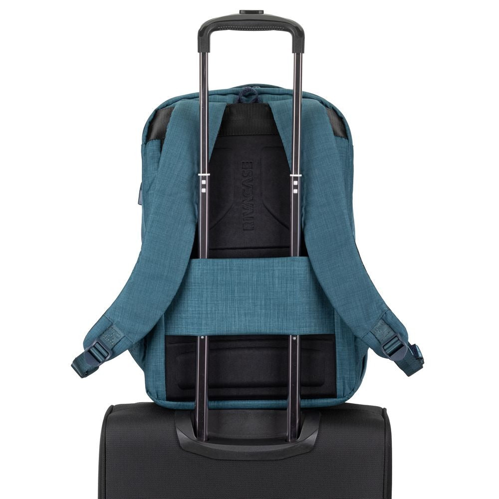 RIVACASE BISCAYNE 8365 blue carry-on Laptop backpack 17.3"