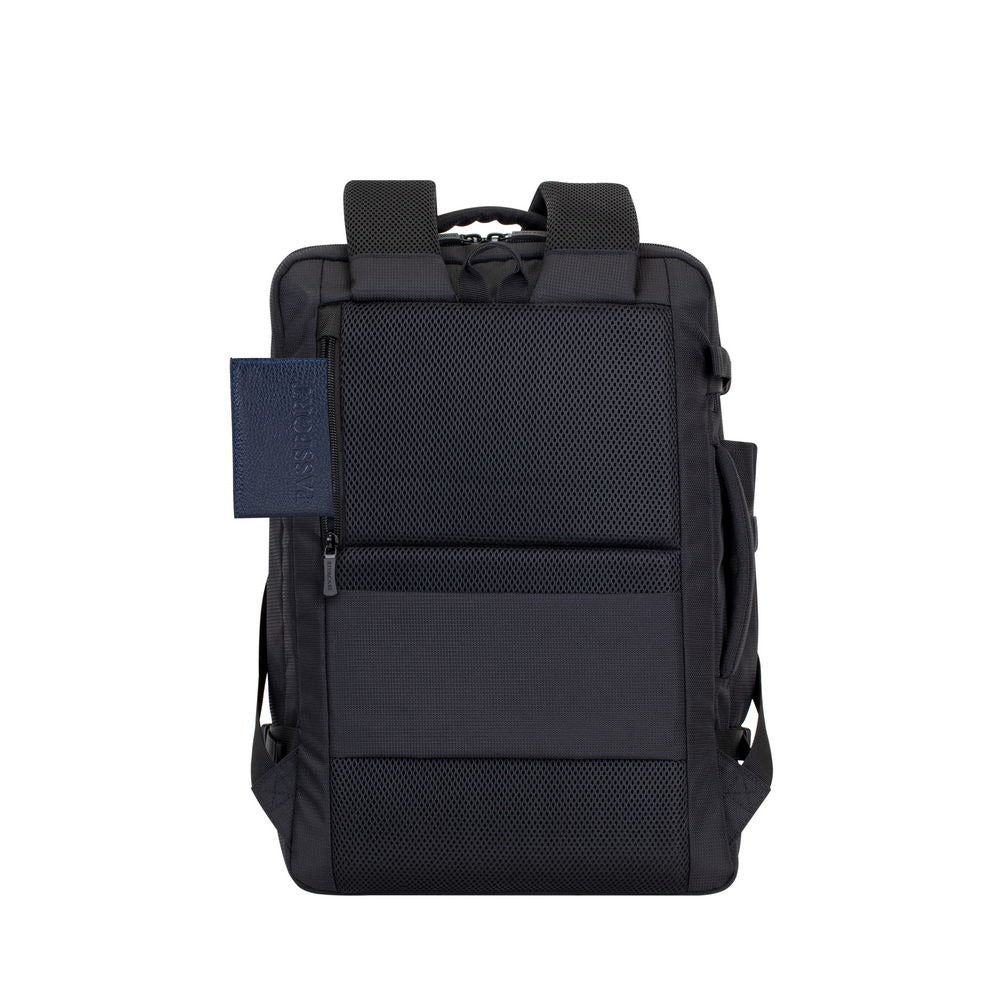 RIVACASE TEGEL-ECO 8461 black ECO Travel Laptop Backpack 17.3”