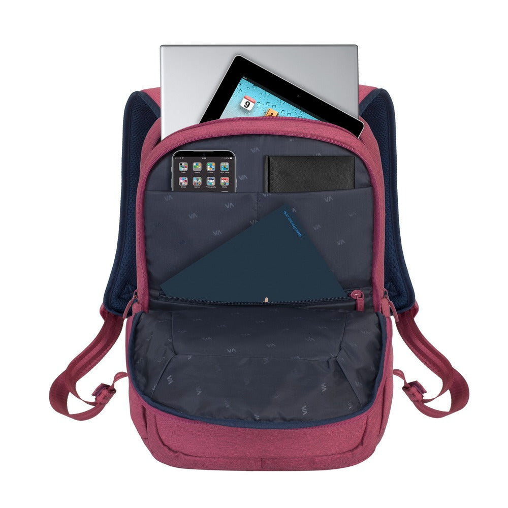 RIVACASE SUZUKA-ECO 7760 red ECO Laptop backpack 15.6"